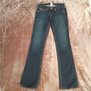 True Religion Jeans Becky Size 26 Boot Cut/ Flare